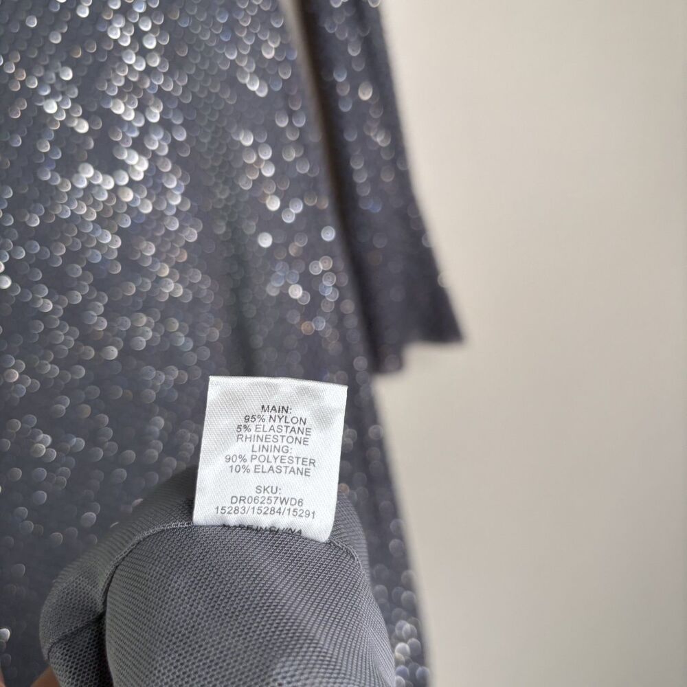 Meshki Marcel Off Shoulder Diamante Maxi Dress - Picture 3 of 8